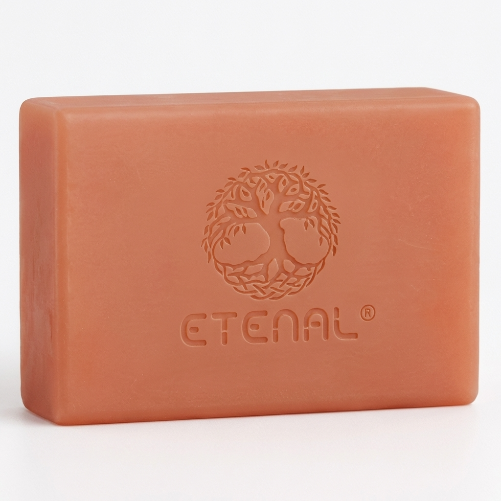 Natural Kids Soap for Tan Removal & Gentle Skin Brightening | Etenal Childrens Soap Is Safe for Sensitive Skin | Dermatologically Tested Ayurvedic Baby Soap (2+ Years)