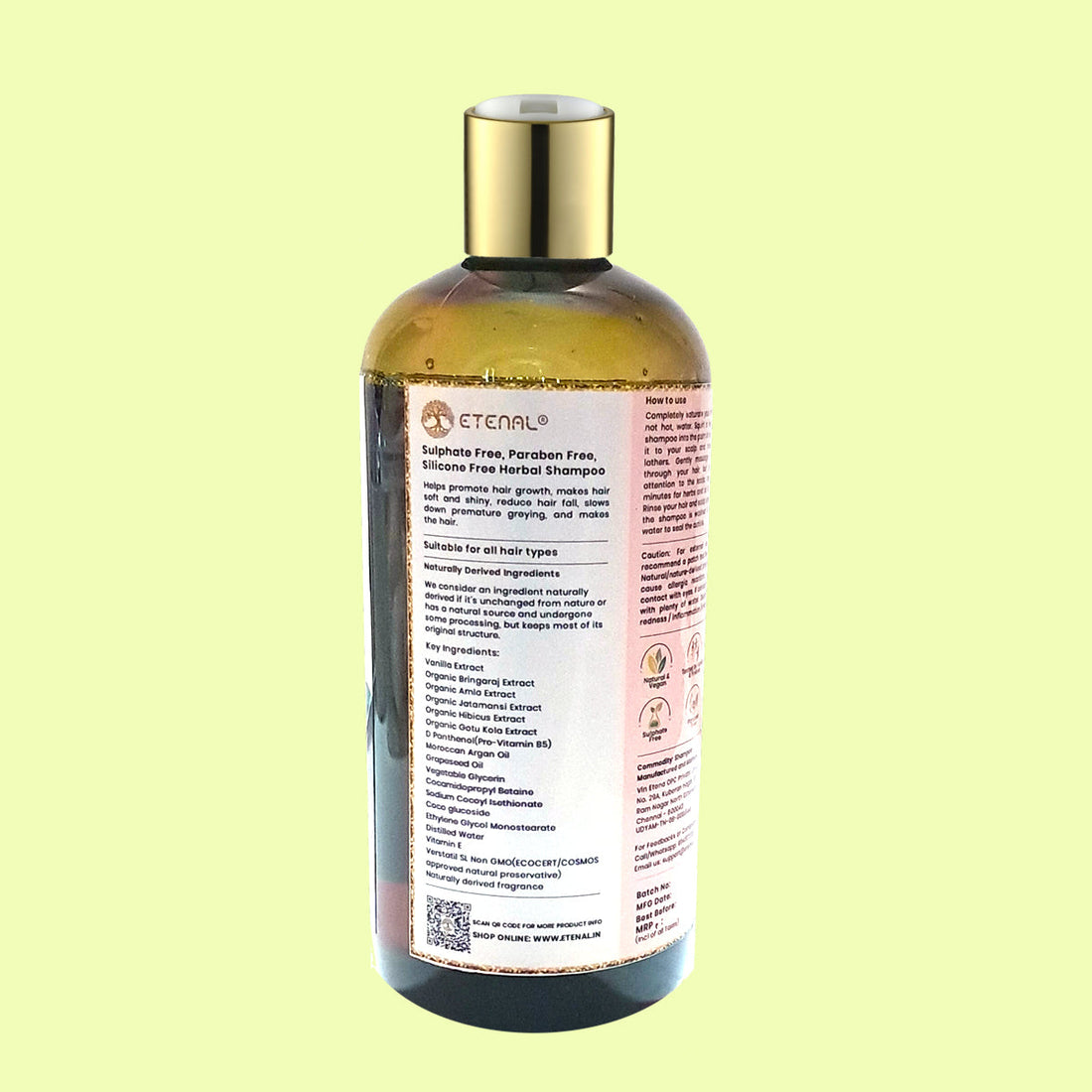 Etenal Natural Shampoo Herbal