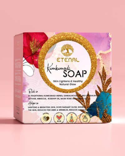 Natural Clear Skin Anti Acne Soap With Herbs Essential Oils And Camel Milk Natural Handmade Natural Soap 150 Gm Etenal Natural Kumkumadi Soap Handmade
