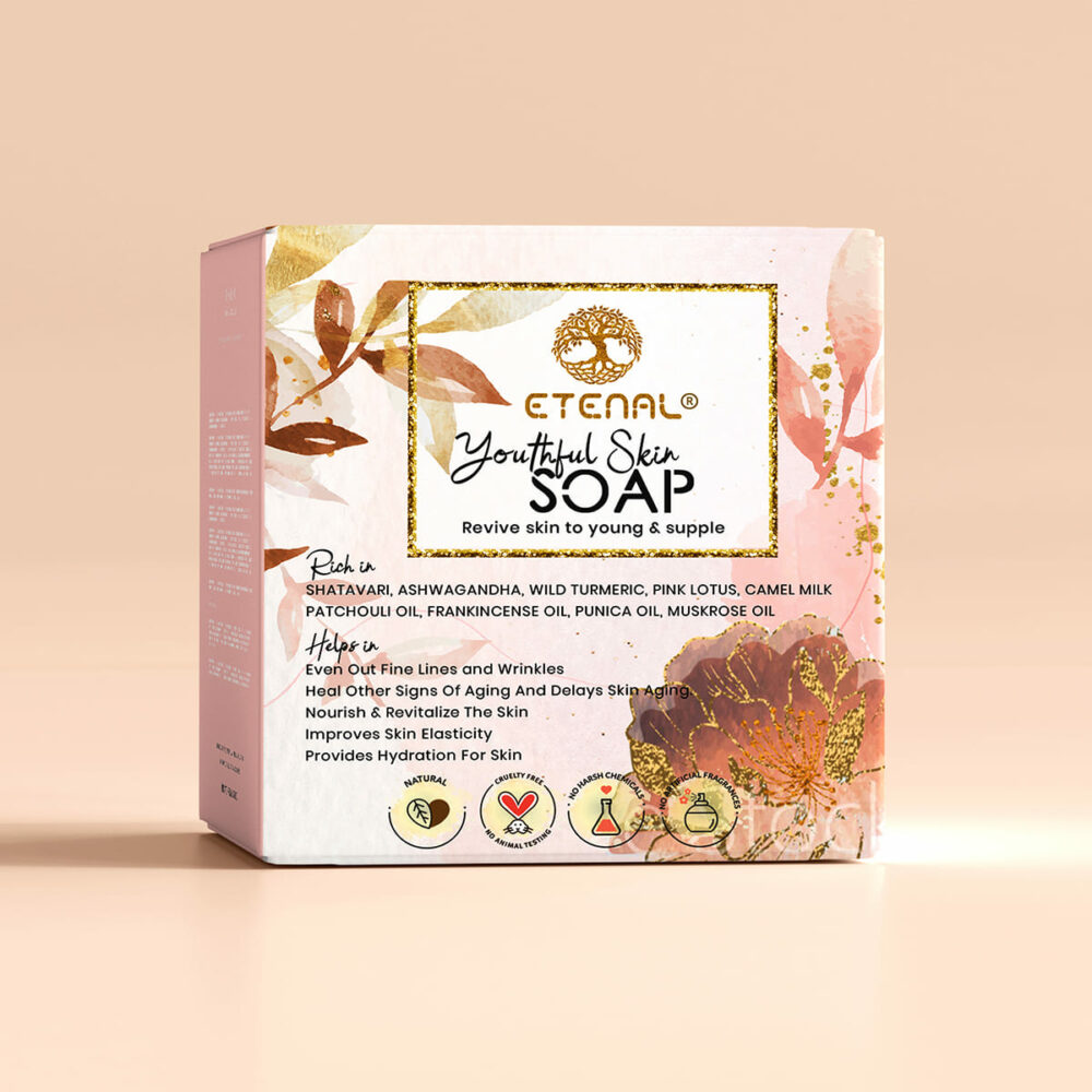 Etenal Natural Anti Aging Soap for Young Skin