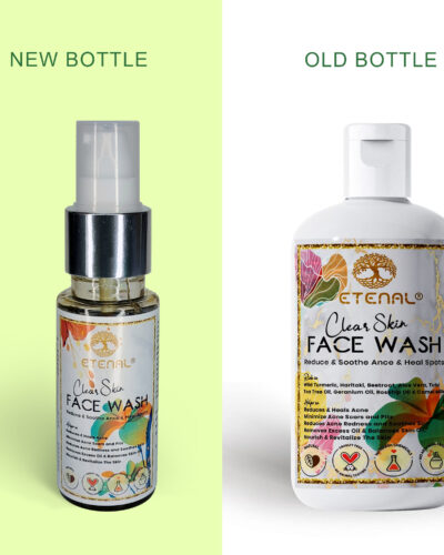 Natural Clear Skin Anti Acne Soap With Herbs Essential Oils And Camel Milk Natural Handmade Natural Soap 150 Gm Etenal Clear Skin Anti Acne Face Wash New Old Bottle